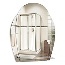 Зеркало MIXLINE Дельфин 445*580 (ШВ) с полкой