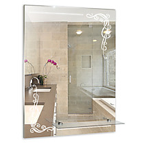 Зеркало MIXLINE Винтаж 490*680 (ШВ) с полкой