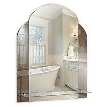 Зеркало MIXLINE Прохлада 550*735 (ШВ) с полкой