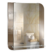 Зеркало MIXLINE Юнона 550*685 (ШВ) с полкой