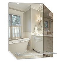 Зеркало MIXLINE Квадро 550*685 (ШВ) с полкой