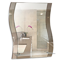 Зеркало MIXLINE Элегия 550*685 (ШВ) с полкой