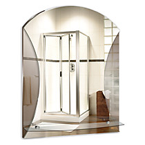 Зеркало MIXLINE Пегас 495*675 (ШВ) с полкой