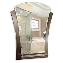 Зеркало MIXLINE Торнадо 525*710 (ШВ) с полкой