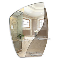 Зеркало MIXLINE Восторг 515*740 (ШВ) (2 полки)