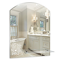 Зеркало MIXLINE Анис 535*670 (ШВ) с полкой